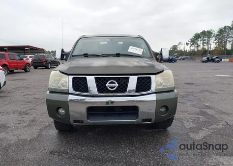 2005 Nissan Titan Le from USA, damaged, VIN 1N6BA07A25N549856